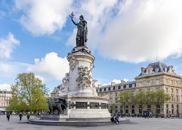 A32#republique # Marais # 1bedroom # Paris03 # Ac Appartement Parijs